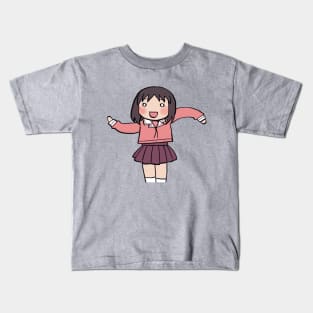 osaka doing the wavy hands / azumanga daioh Kids T-Shirt